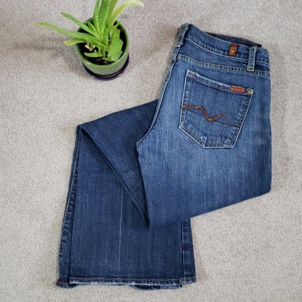 7 For All Mankind boot cut jeans